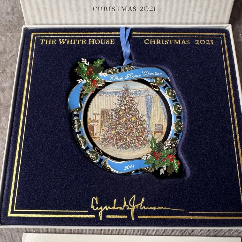 New The White House Historical Association Christmas 2021 Ornament